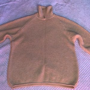 Giorgio Armani Men’s 100% Wool Neck Zip Cardigan